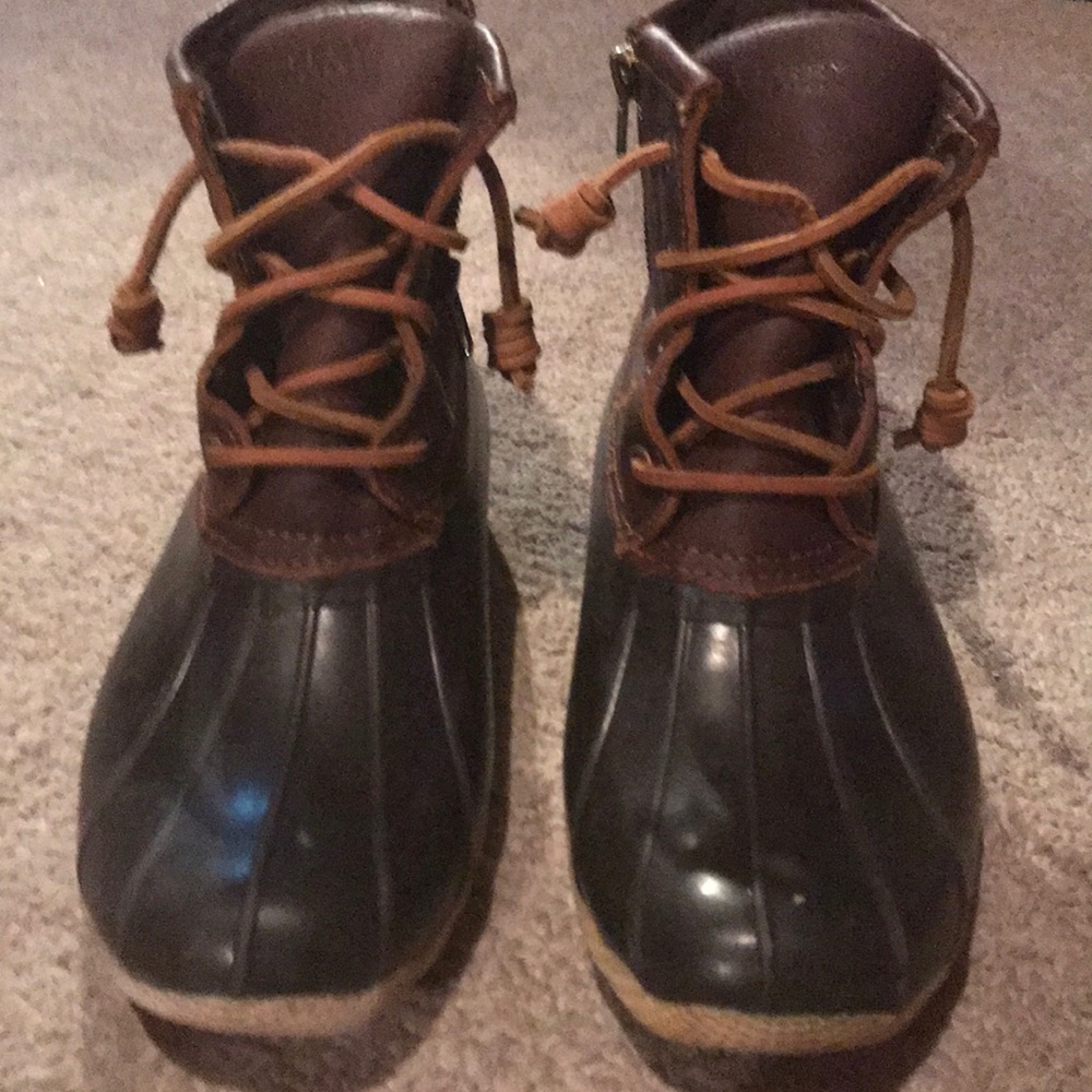 Sperry saltwater duck boots
